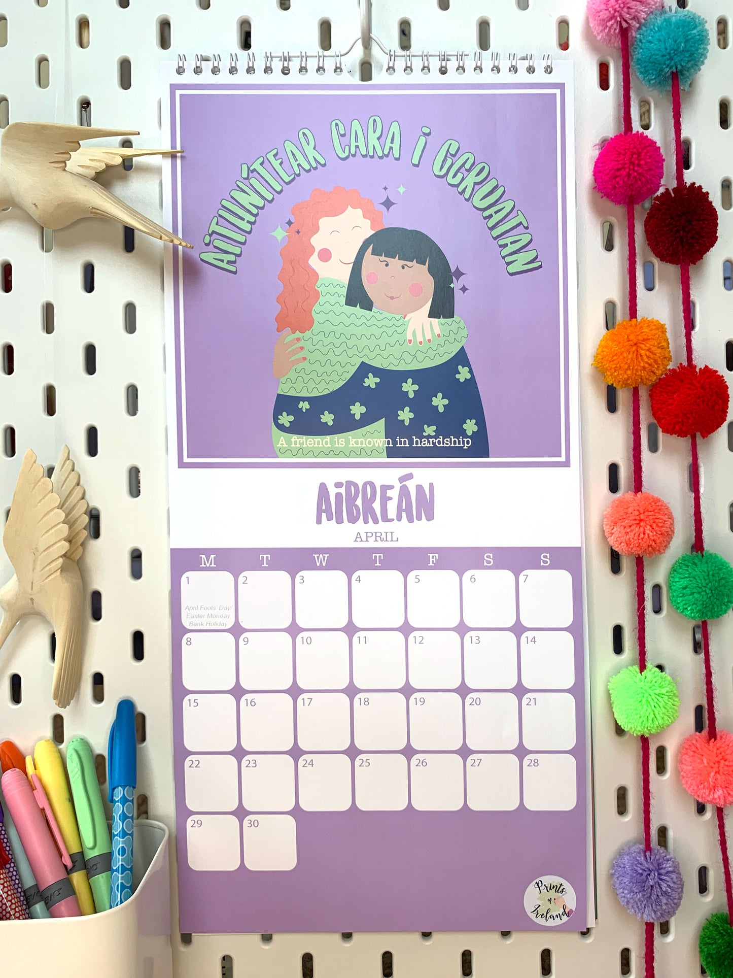 2024 Seanfhocail Wall Calendar