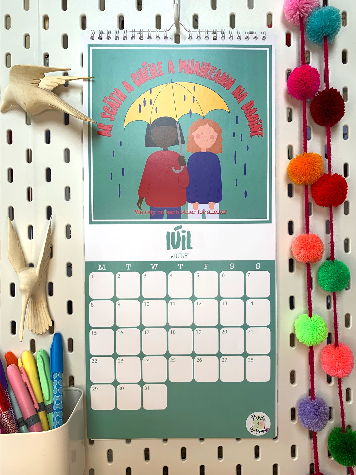 2024 Seanfhocail Wall Calendar