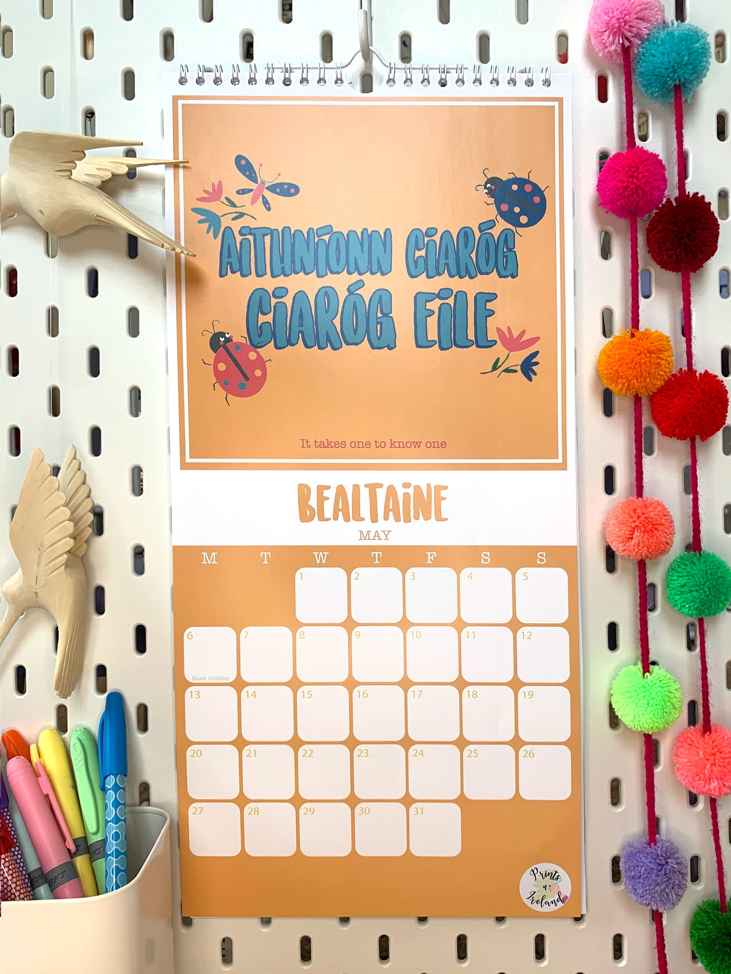 2024 Seanfhocail Wall Calendar