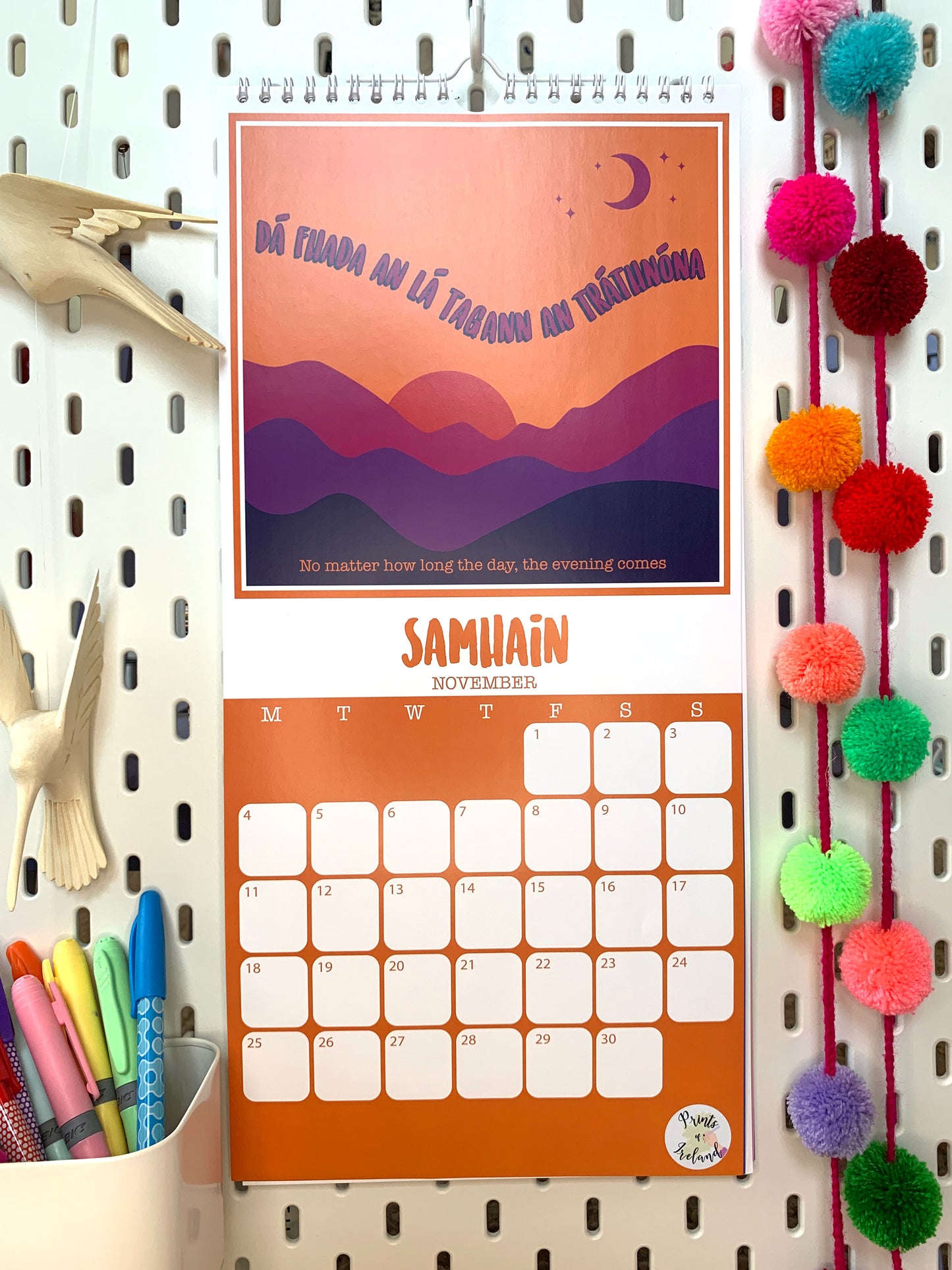 2024 Seanfhocail Wall Calendar