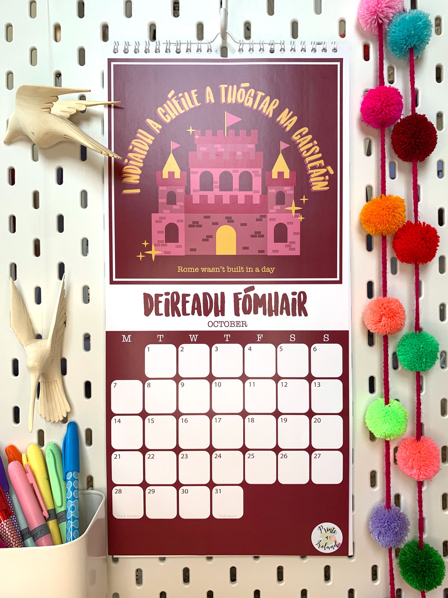 2024 Seanfhocail Wall Calendar