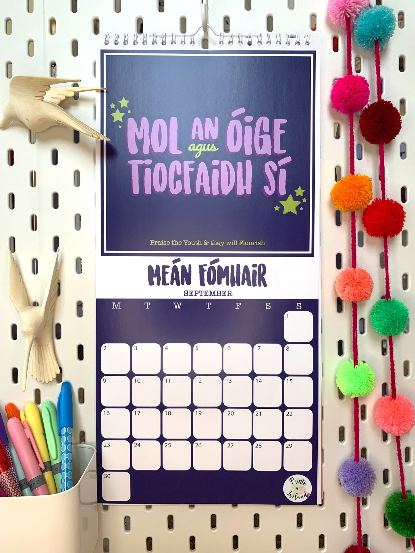 2024 Seanfhocail Wall Calendar