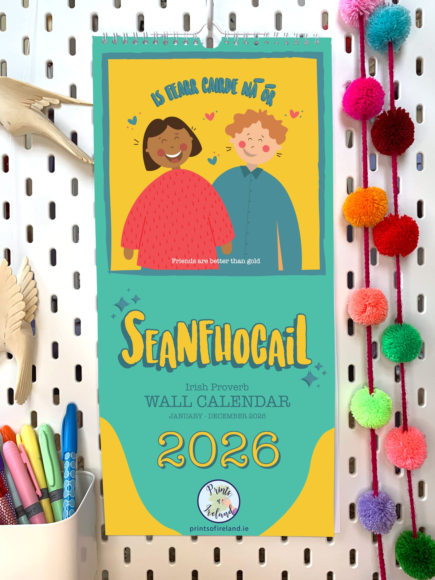 Pre-Order 2026 Seanfhocail Calendar