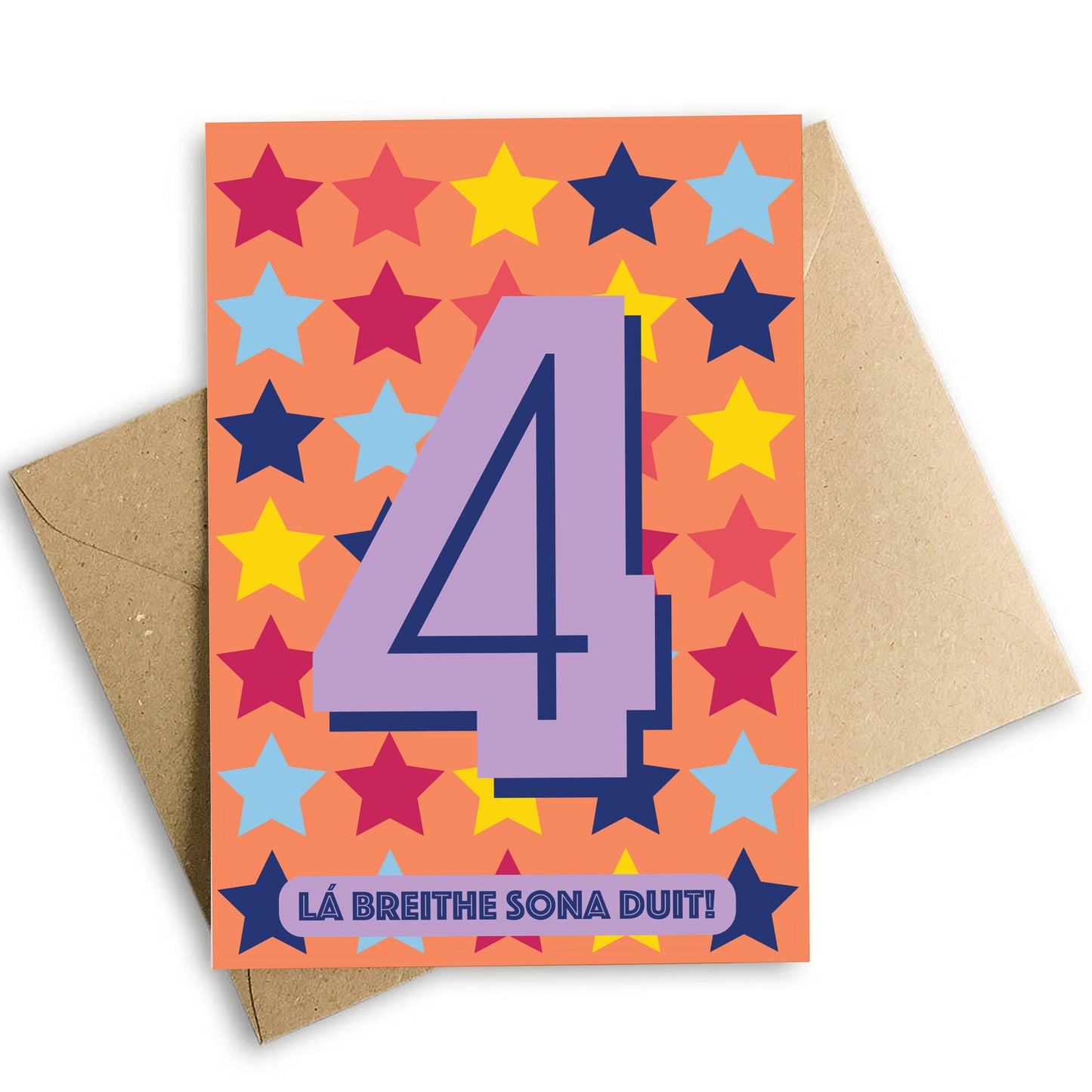 4th Birthday Card