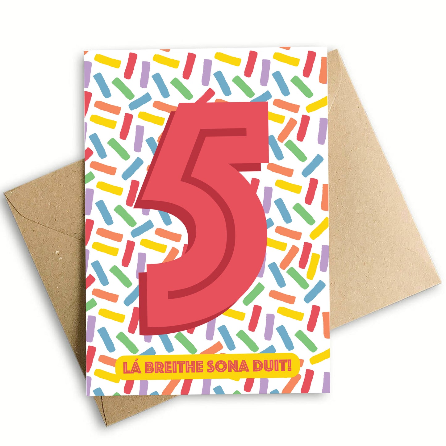 5th Birthday Card