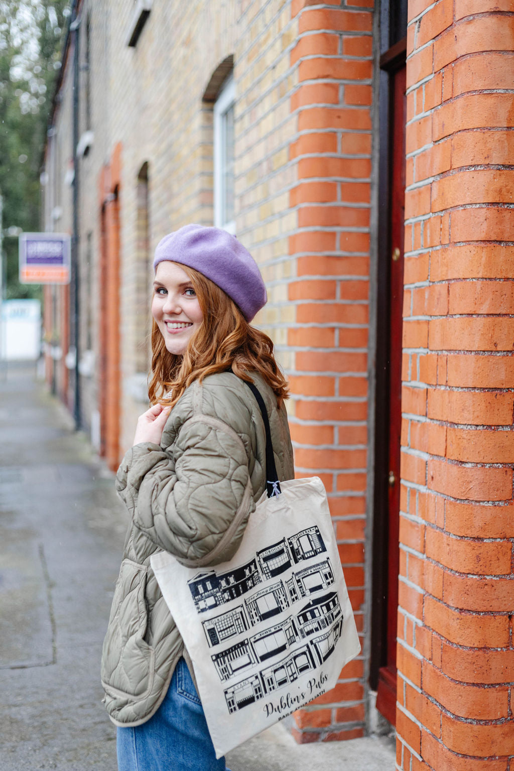 Dublin Pubs Tote Bag