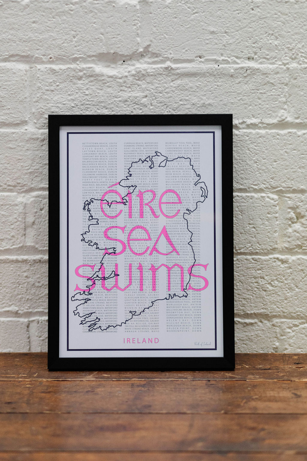 Neon Pink ÉIRE Sea Swims