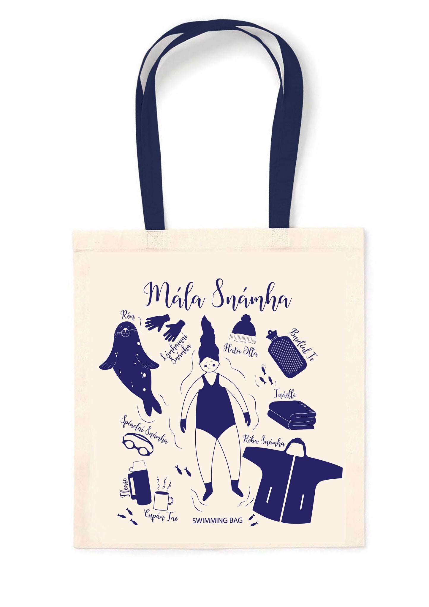 Swimming Tote Bag