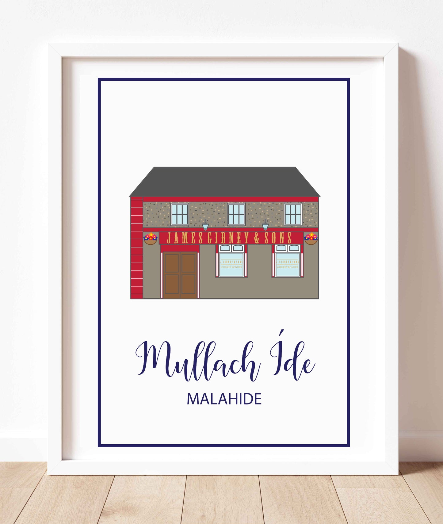 Gibney's Of Malahide | Art Print | Prints of Ireland