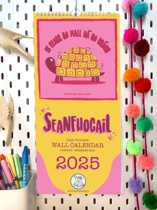 2025 Seanfhocail Calendar (PRE-ORDER)