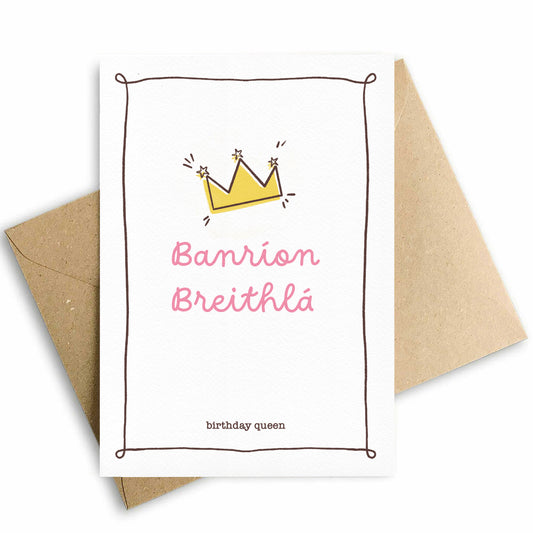 Birthday Queen Card