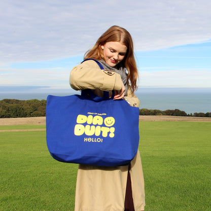 XL Dia Duit Tote Bag