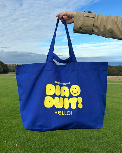 XL Dia Duit Tote Bag