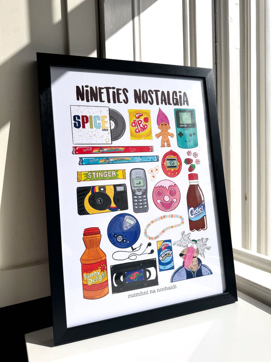 Nineties Nostalgia Print