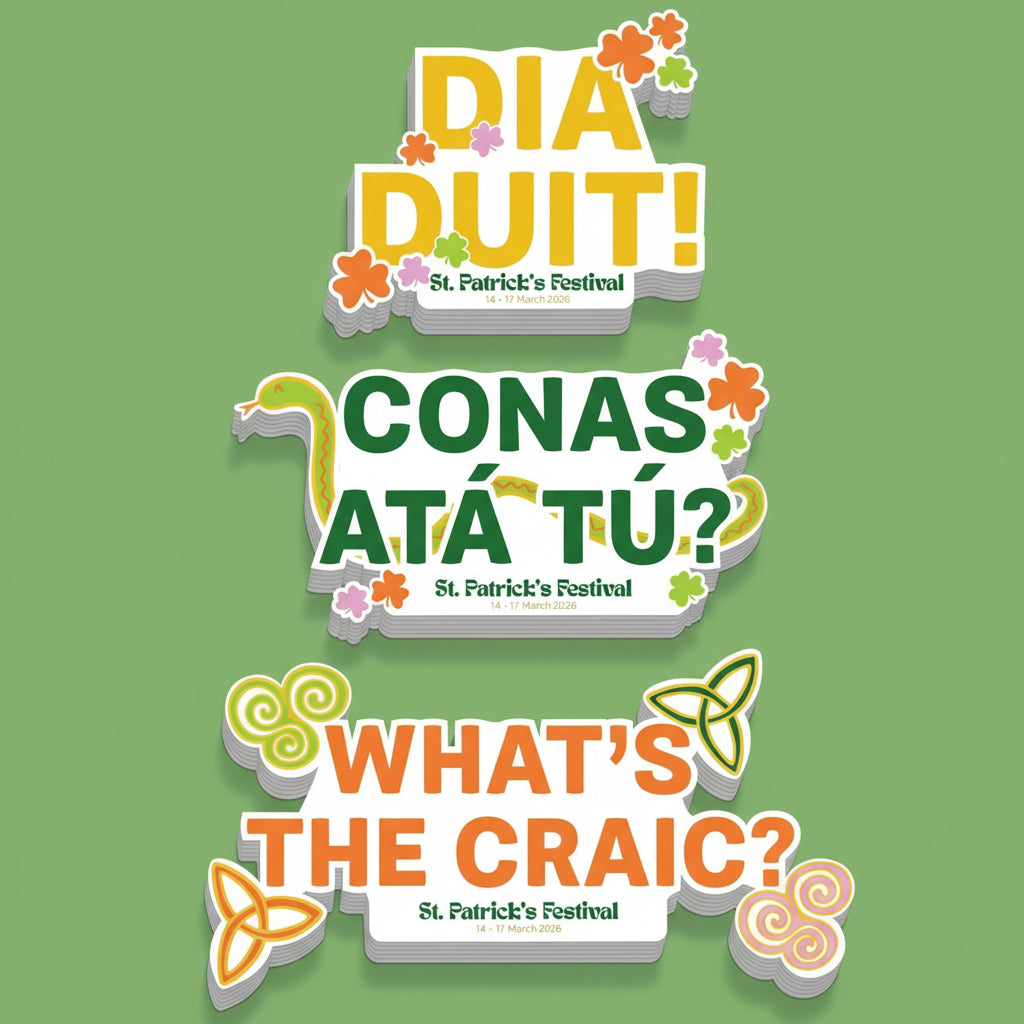 St Patrick's Festival 2026 Sticker Pack