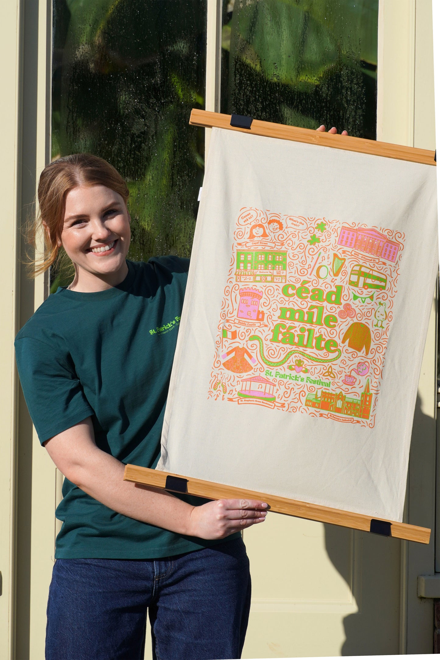 St Patrick's Festival 2026 Tea Towel