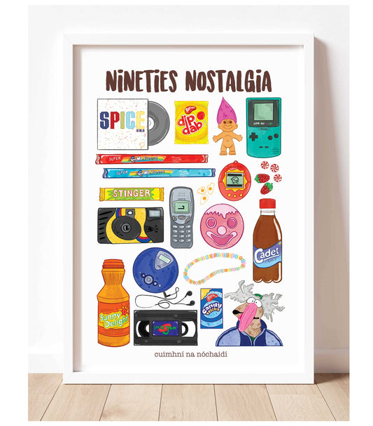 Nineties Nostalgia Print