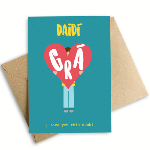 I Love Daddy Card - Boy Card