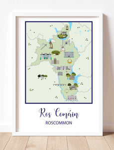 Roscommon Map