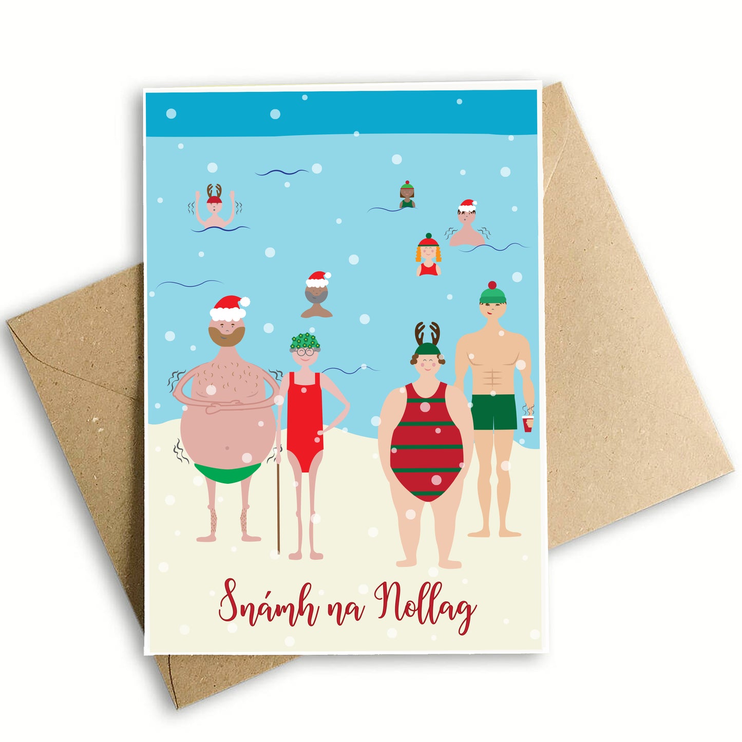 Christmas Swim Cards
