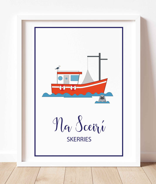 Skerries Fishing Trawler | Prints of Ireland