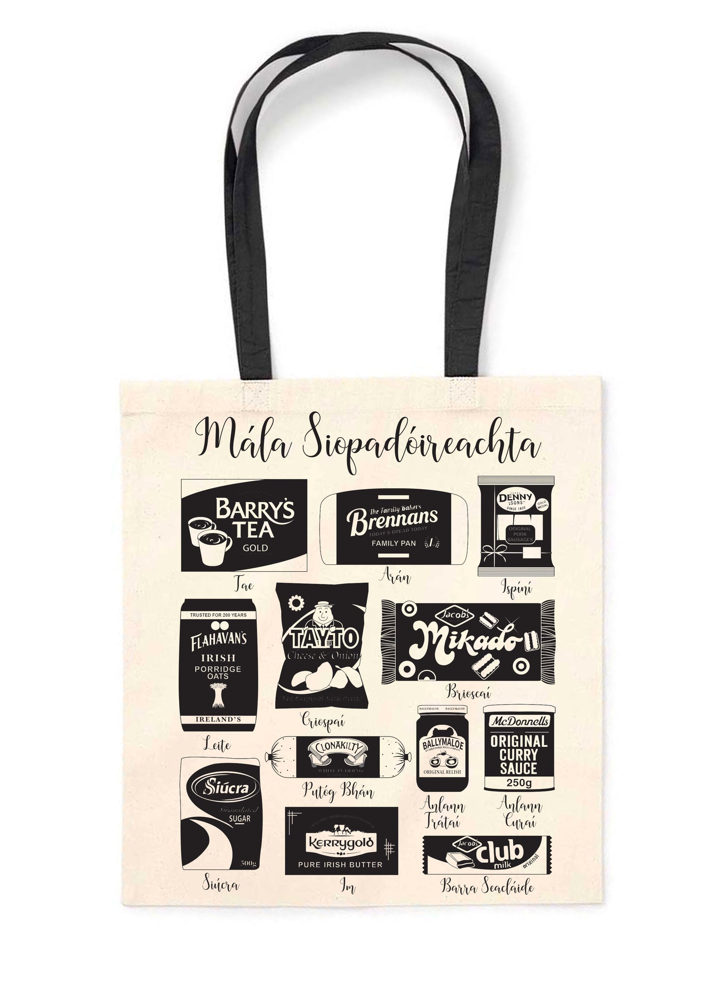 Irish Groceries Tote Bag