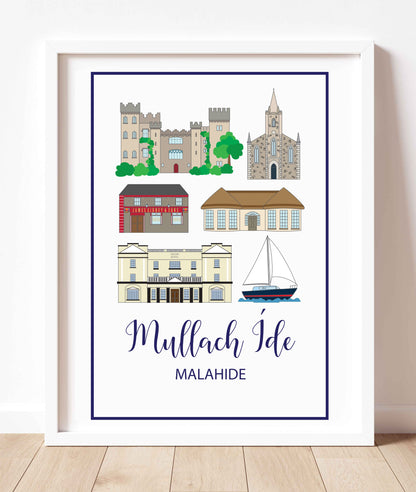 Malahide Landmarks | Prints of Ireland