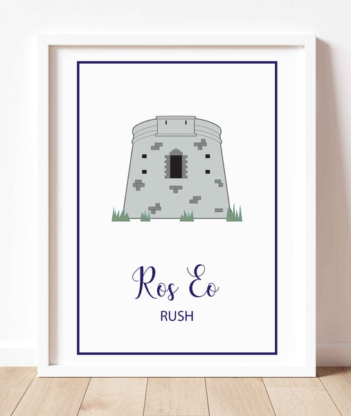 Martello Tower Rush | Prints of Ireland	