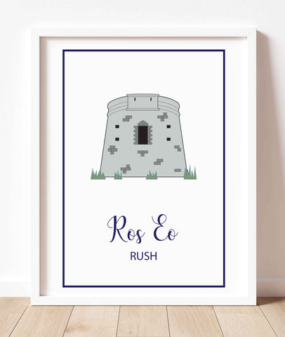 Martello Tower Rush | Prints of Ireland	