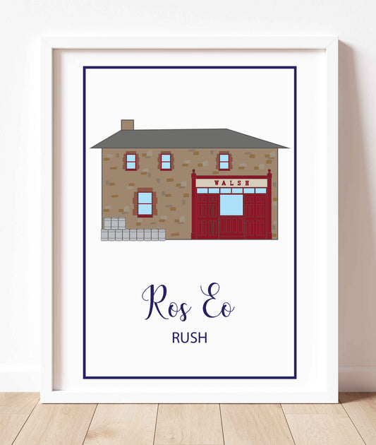Walsh's Pub Rush | Prints of Ireland