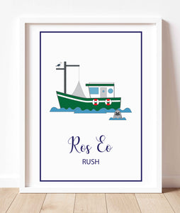 Rush Fishing Trawler | Prints of Ireland	